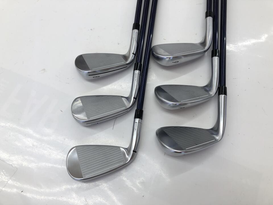 TaylorMade Qi Iron Set 6pc (6-AW) Diamana BLUE TM60 Flex S (Pre-owned)