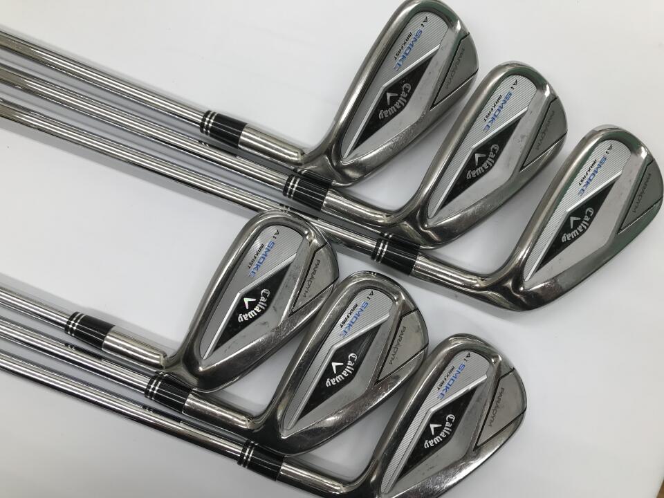 Callaway PARADYM Ai SMOKE MAX FAST Iron Set 6pc (6-AW) N.S.PRO 850GH neo Flex R (Pre-owned)