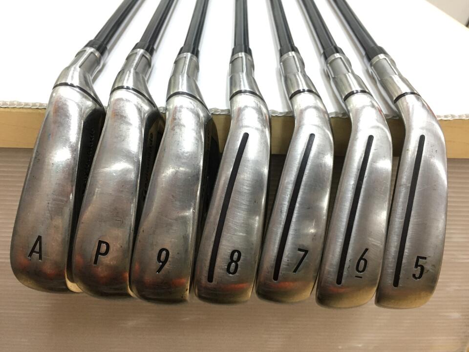 TaylorMade STEALTH Iron Set 7pc (5-AW) TENSEI RED TM60 Flex S (Pre-owned)