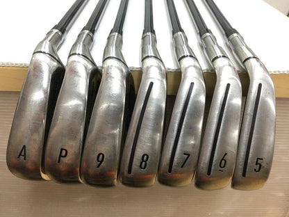 TaylorMade STEALTH Iron Set 7pc (5-AW) TENSEI RED TM60 Flex S (Pre-owned)