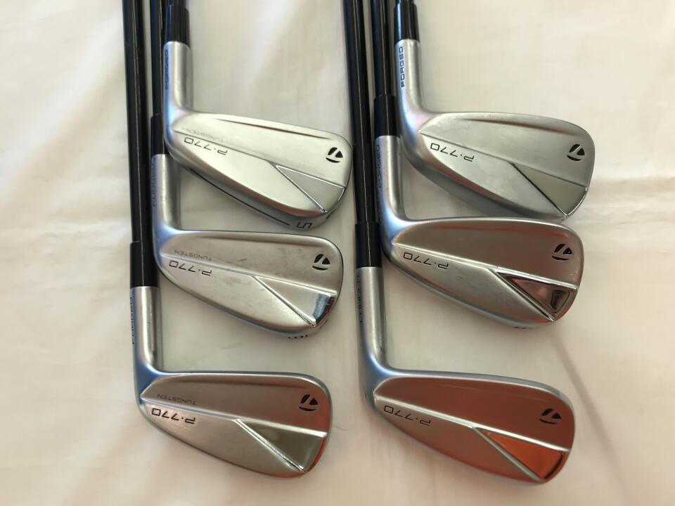 TaylorMade P770 2023 Iron Set 6pc (5-PW) Diamana Thump 95 Flex S (Pre-owned)