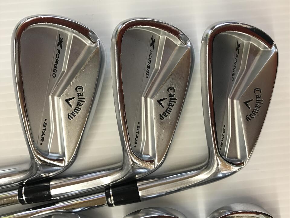 Callaway X FORGED STAR 2024 Iron Set 6pc (5-PW) Dynamic Gold 95 Flex S200 (Pre-owned)