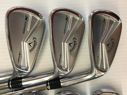 Callaway X FORGED STAR 2024 Iron Set 6pc (5-PW) Dynamic Gold 95 Flex S200 (Pre-owned)