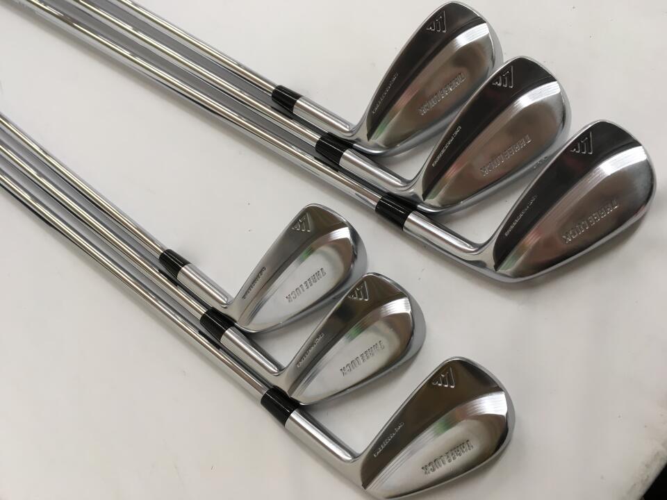 THREE LUCK CNC FORGED Iron Set 6pc (5-PW) PROJECT X LZ (Reshafted) Flex 5 (Pre-owned)