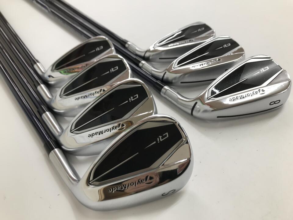 TaylorMade Qi Iron Set 7pc (6-SW) Diamana BLUE TM60 Flex R (Pre-owned)