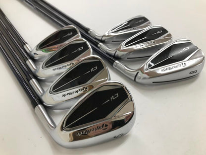 TaylorMade Qi Iron Set 7pc (6-SW) Diamana BLUE TM60 Flex R (Pre-owned)