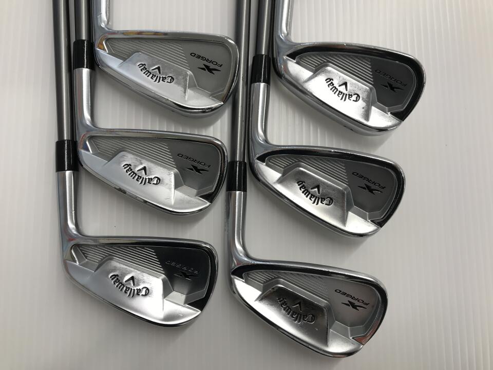 Callaway X FORGED STAR 2021 Iron Set 6pc (5-PW) Fujikura MC 80 Flex S (Pre-owned)