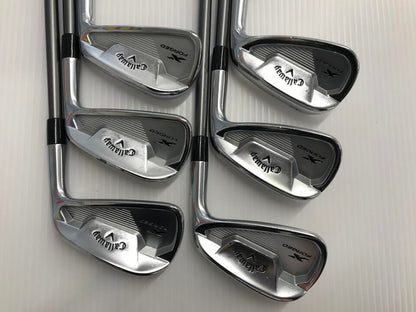 Callaway X FORGED STAR 2021 Iron Set 6pc (5-PW) Fujikura MC 80 Flex S (Pre-owned)