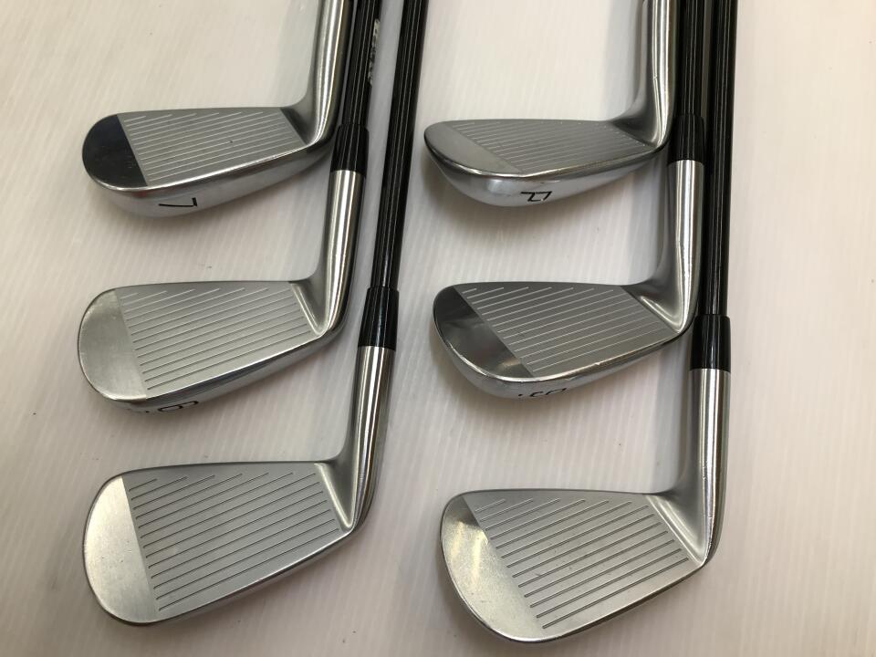 BRIDGESTONE GOLF 241CB/242CB+ COMBO Iron Set 6pc (5-PW) RAUNE i90 (Reshafted) Flex S (Pre-owned)