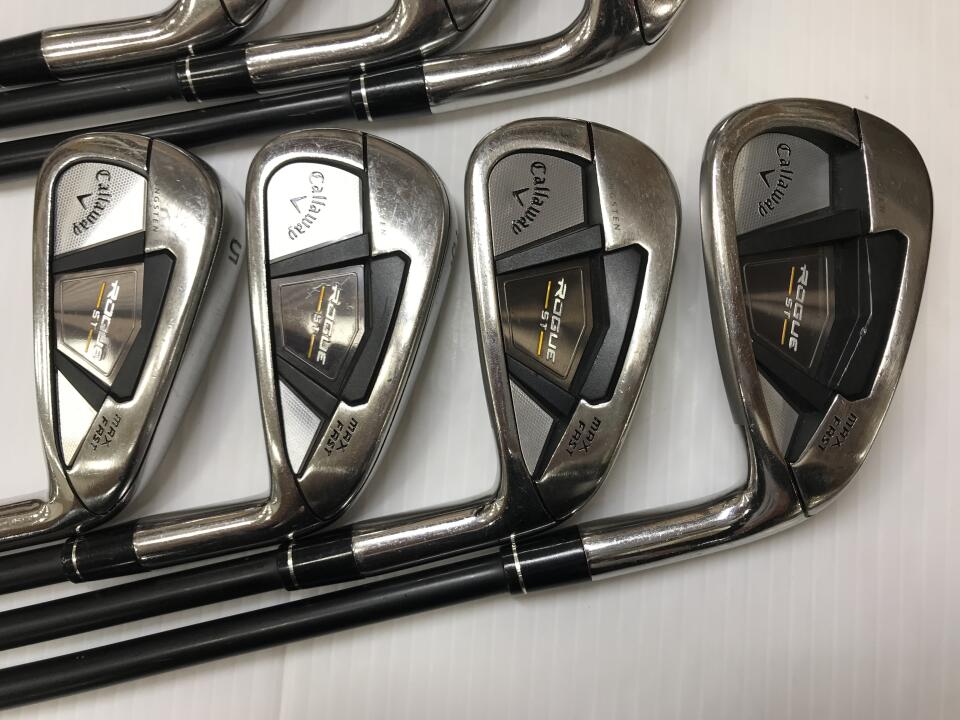 Callaway ROGUE ST MAX FAST Iron Set 7pc (5-AW) SPEEDER NX 40 for Callaway Flex R (Pre-owned)