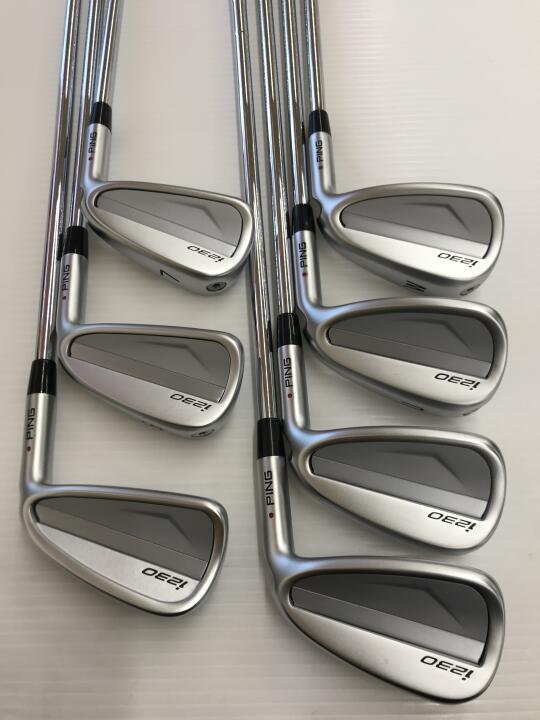 PING i230 Iron Set 7pc (5-AW) AWT 2.0 LITE (Reshafted) Flex R (Pre-owned)