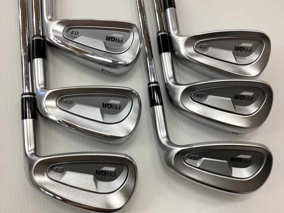 PRGR 03 2025 Iron Set 6pc (7-GW) Spec Steel 3 Ver.2 Flex SR (Pre-owned)