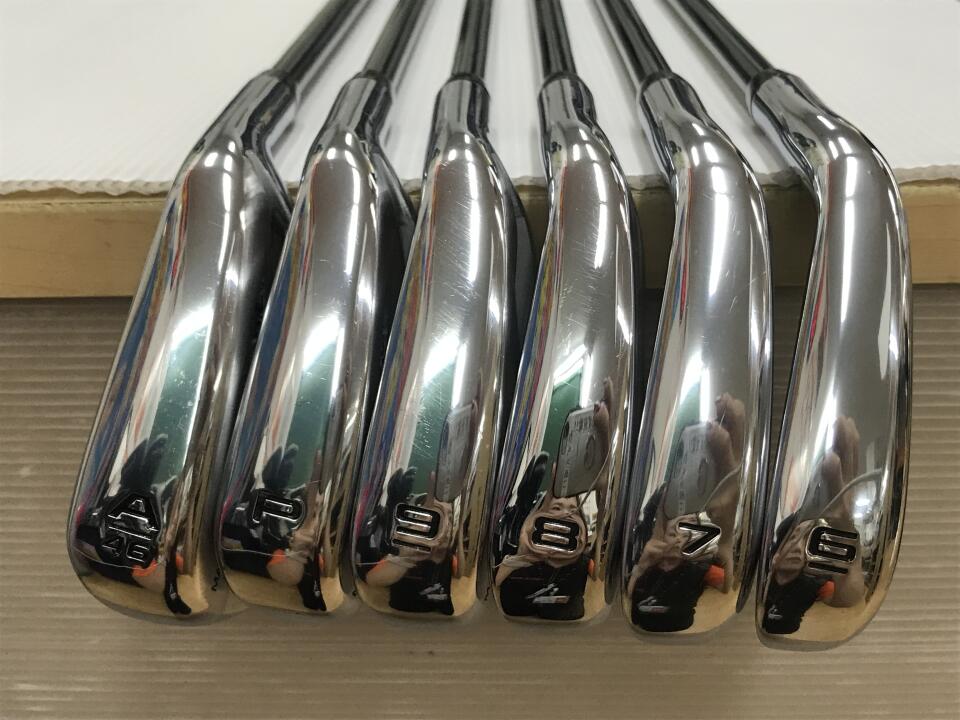 Callaway ELYTE MAX FAST Iron Set 6pc (6-AW) LIN-Q GREEN 40 for Callaway Flex R (Pre-owned)
