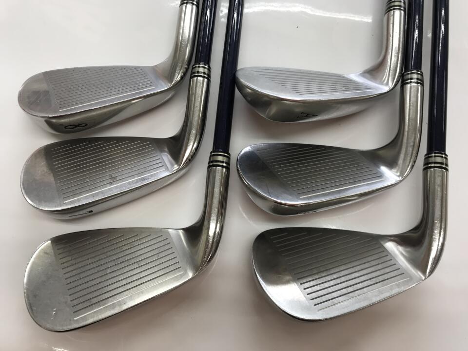 XXIO 10 Iron Set 6pc (6-AW) MP1000 Navy Flex R (Pre-owned)