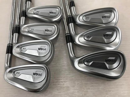 PRGR 04 Iron Set 7pc (5-AW) Spec Steel 3 Ver.2 Flex SR (Pre-owned)