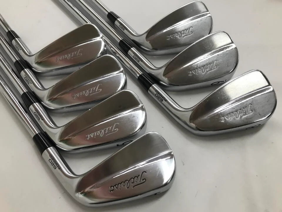 Titleist MB 620 Iron Set 7pc (4-PW) Dynamic Gold (Reshafted) Flex X100 (Pre-owned)