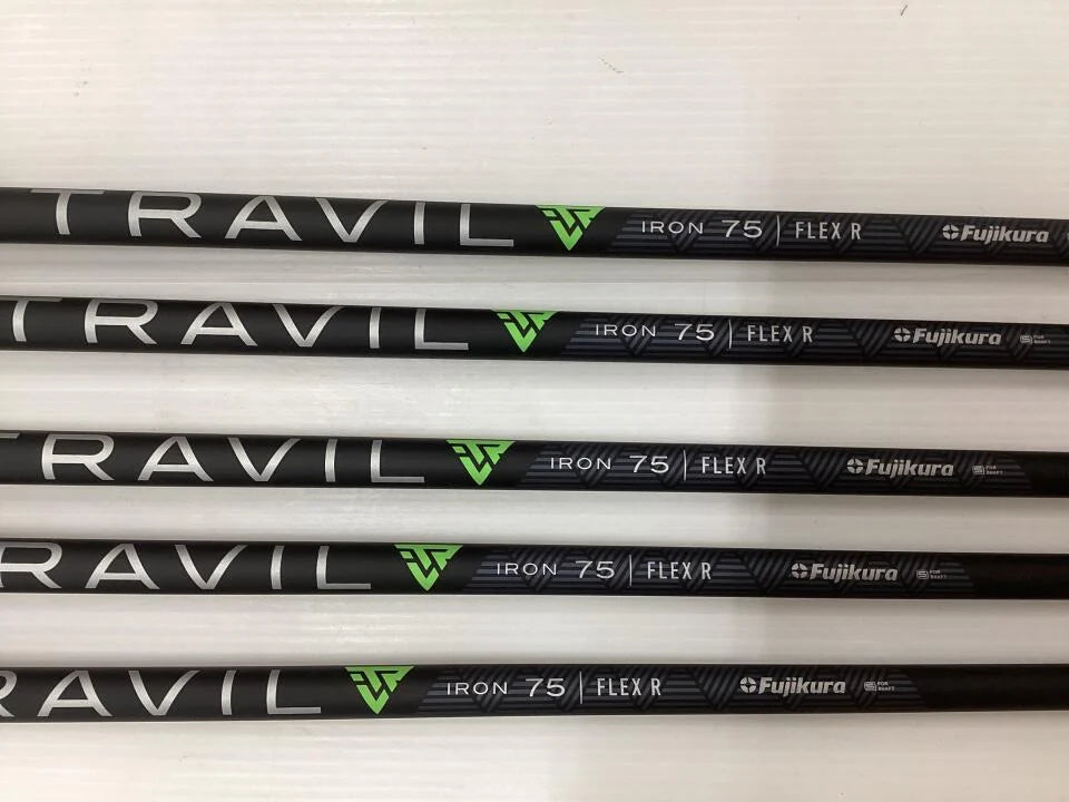 EPON AF-707 Iron Set 5pc (6-PW) TRAVIL IRON 75 (Reshafted) Flex R (Pre-owned)