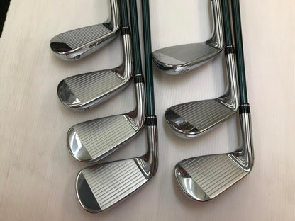 Callaway ELYTE MAX FAST Iron Set 7pc (6-GW) LIN-Q GREEN 40 for Callaway Flex R (Pre-owned)