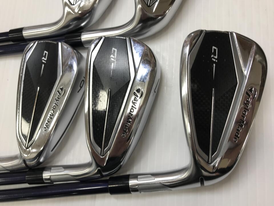 TaylorMade Qi Iron Set 5pc (6-PW) Diamana BLUE TM60 Flex R (Pre-owned)