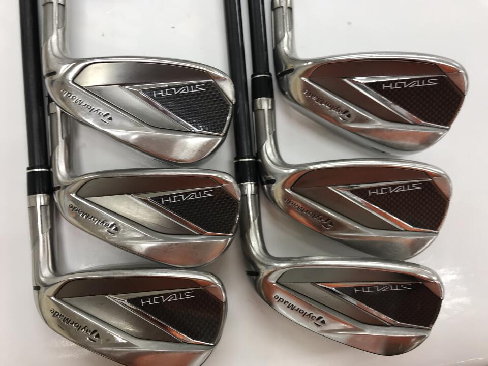 TaylorMade STEALTH Iron Set 6pc (6-AW) TENSEI RED TM60 Flex R (Pre-owned)