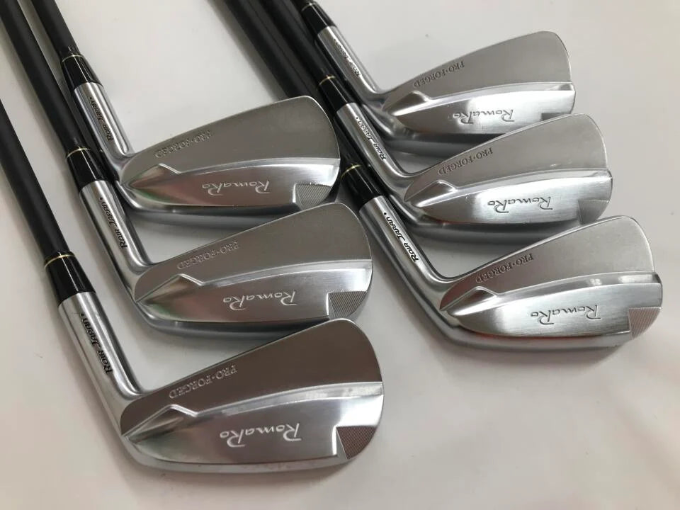 RomaRo PRO FORGED STRONG MODEL 2023 Iron Set 6pc (5-PW) TRAVIL IRON 105 (Reshafted) Flex S (Pre-owned)