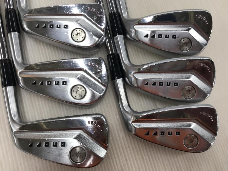GLOBERIDE ONOFF FORGED KURO 2022 Iron Set 6pc (5-PW) Dynamic Gold (Reshafted) Flex S200 (Pre-owned)