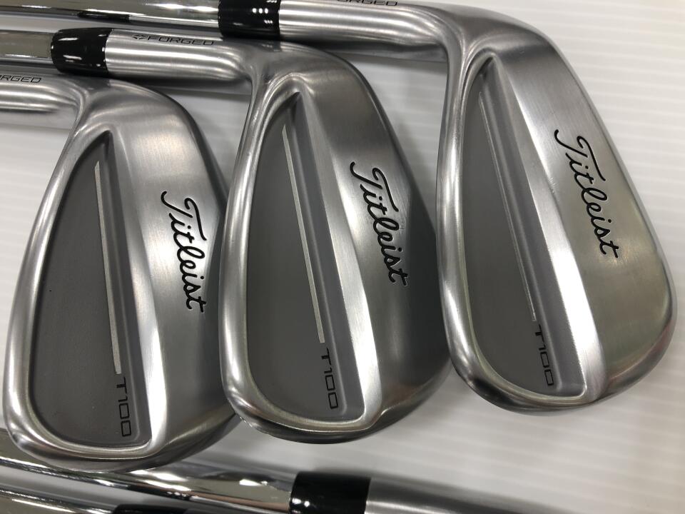 Titleist T100 2025 Iron Set 6pc (5-PW) N.S.PRO 950GH neo (Reshafted) Flex S Left-Handed (Pre-owned)