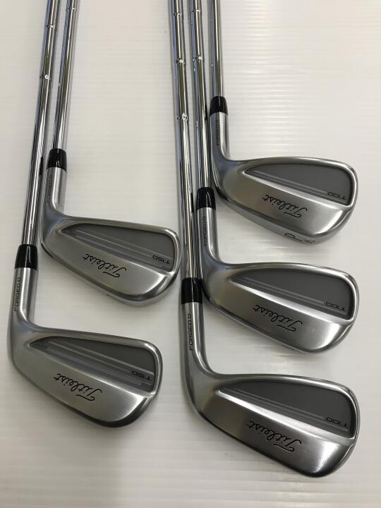 Titleist T-SERIES COMBO 2025 Iron Set 5pc (6-PW) AMT SILVER (Reshafted) Flex S (Pre-owned)