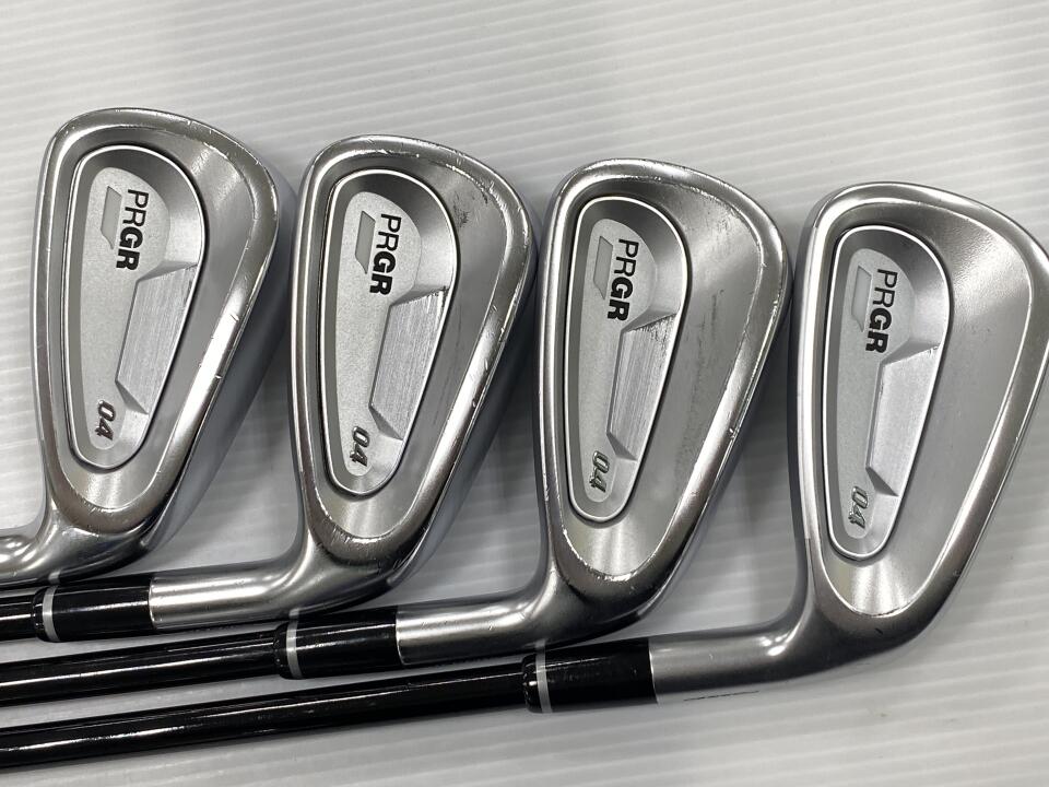 PRGR 04 Iron Set 7pc (5-AW) MCI for PRGR (04 IRON) Flex SR (Pre-owned)