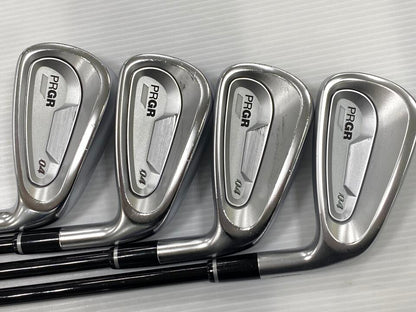PRGR 04 Iron Set 7pc (5-AW) MCI for PRGR (04 IRON) Flex SR (Pre-owned)