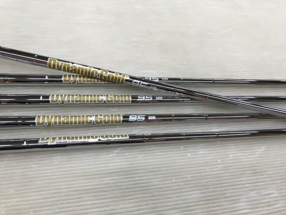 Titleist T250 2025 Iron Set 5pc (6-PW) Dynamic Gold95 (Reshafted) Flex R300 (Pre-owned)