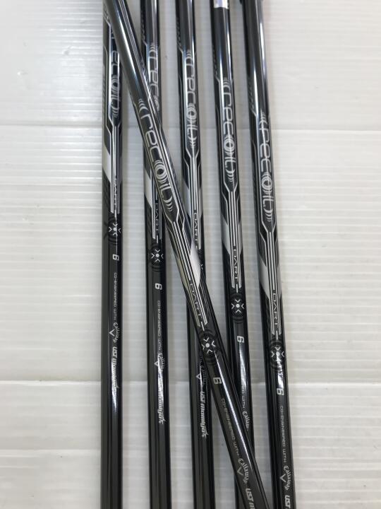 Callaway APEX Ai300 Iron Set 6pc (5-PW) UST recoil DART 6 for Callaway Flex UNI (Pre-owned)