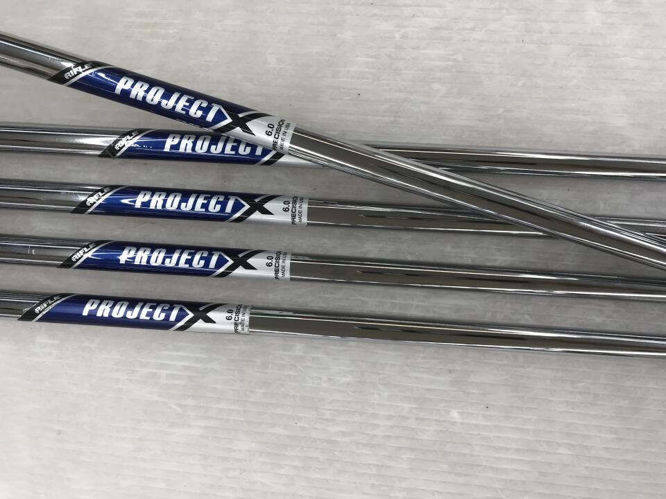 BRIDGESTONE GOLF 258CBP Iron Set 5pc (6-PW) Project X (Reshafted) Flex 6.0 (Pre-owned)