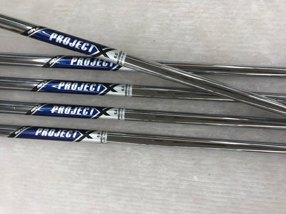BRIDGESTONE GOLF 258CBP Iron Set 5pc (6-PW) Project X (Reshafted) Flex 6.0 (Pre-owned)