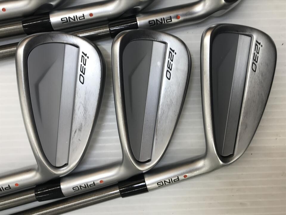 PING i230 Iron Set 6pc (6-AW) SteelFiber i95cw (Reshafted) Flex R (Pre-owned)