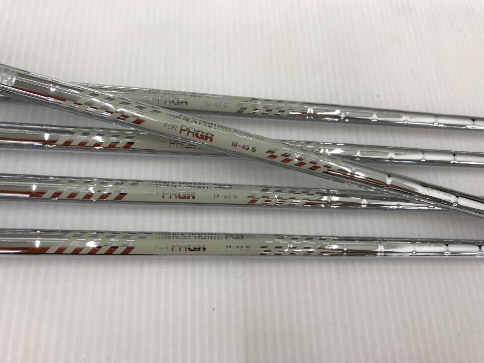PRGR 03 2025 Iron Set 5pc (7-AW) Spec Steel 3 Ver.2 Flex M-43 (Pre-owned)