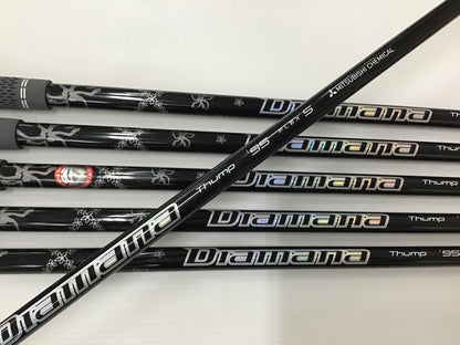 TaylorMade P7MC 2023 Iron Set 6pc (5-PW) Diamana Thump 95 Flex S (Pre-owned)