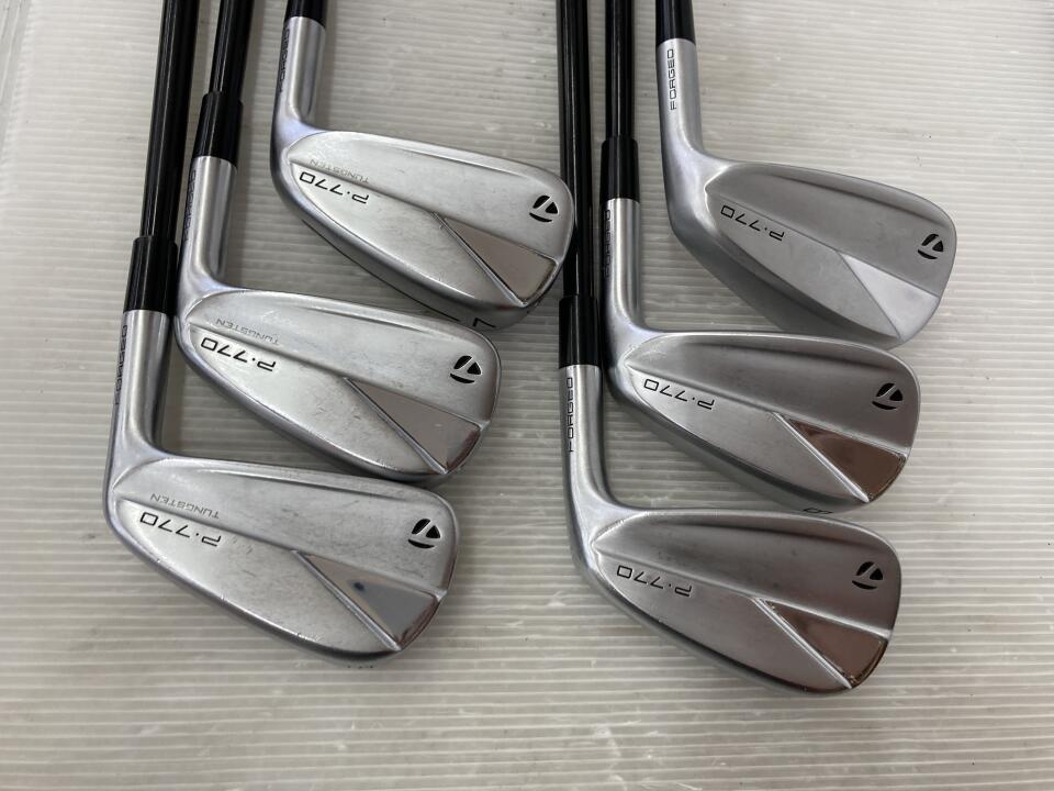 TaylorMade P770 2023 Iron Set 6pc (5-PW) Diamana Thump 95 Flex S (Pre-owned)