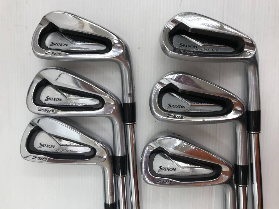SRIXON Z585 Iron Set 6pc (5-PW) Dynamic Gold 105 (Reshafted) Flex R300 (Pre-owned)
