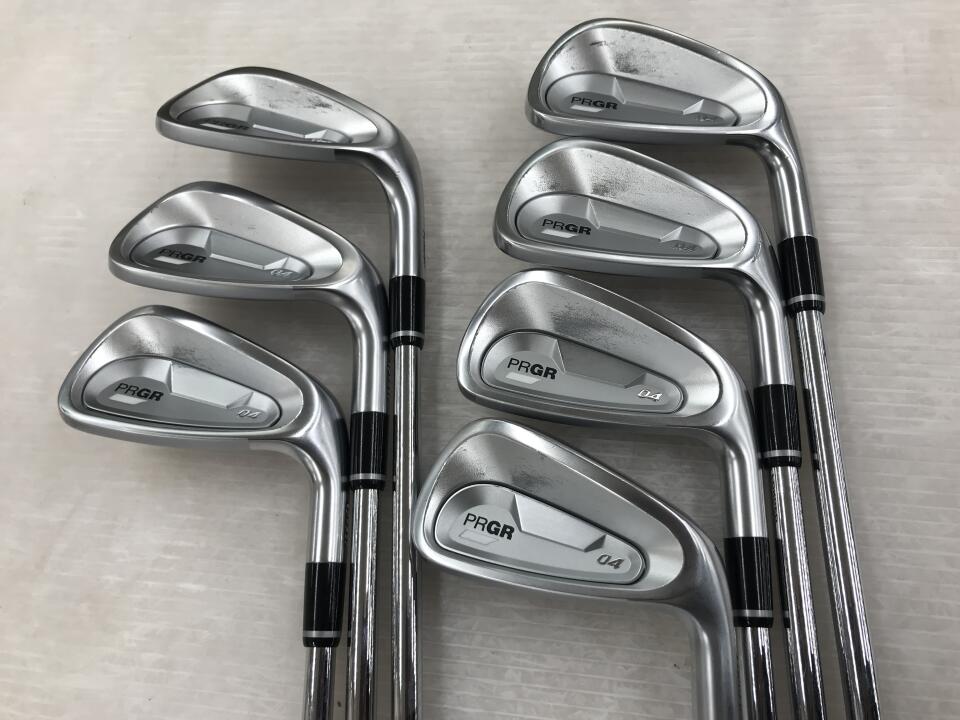 PRGR 04 Iron Set 7pc (5-AW) Spec Steel 3 Ver.2 Flex SR (Pre-owned)