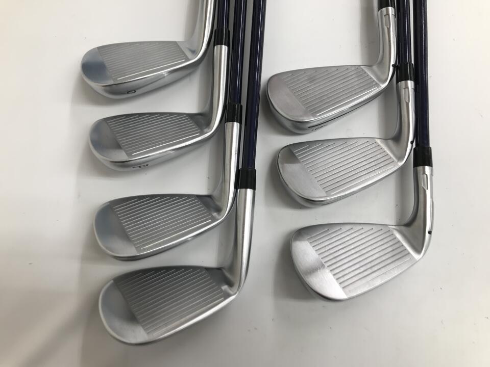 TaylorMade Qi Iron Set 7pc (6-SW) Diamana BLUE TM60 Flex R (Pre-owned)