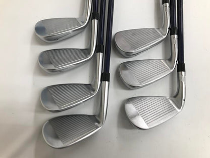 TaylorMade Qi Iron Set 7pc (6-SW) Diamana BLUE TM60 Flex R (Pre-owned)