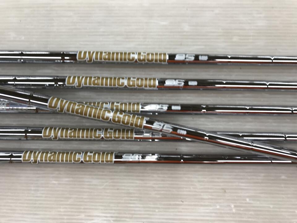 Callaway ROGUE ST PRO Iron Set 6pc (5-PW) Dynamic Gold95 (Reshafted) Flex S200 (Pre-owned)
