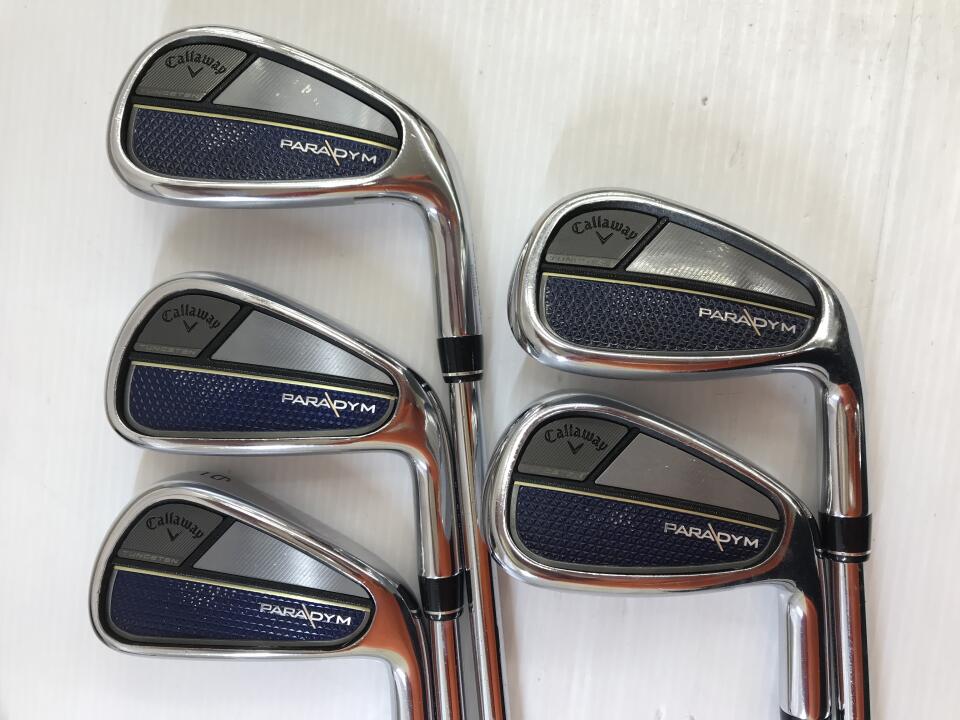 Callaway PARADYM Iron Set 5pc (6-PW) Dynamic Gold 85 (Reshafted) Flex S200 (Pre-owned)