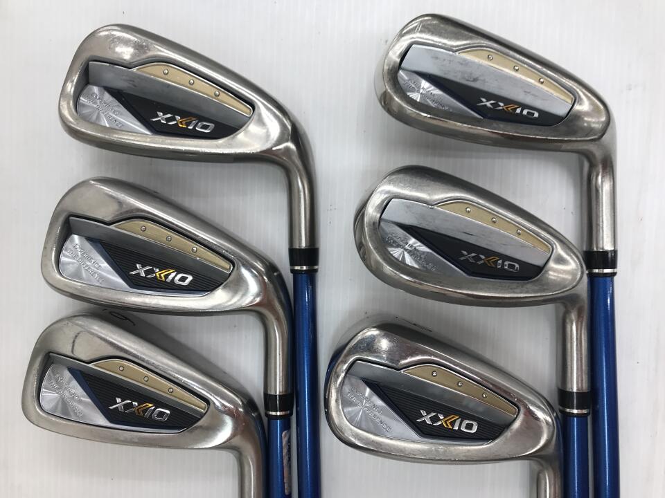 XXIO 13 Iron Set 6pc (6-AW) MP1300 Navy Flex R (Pre-owned)