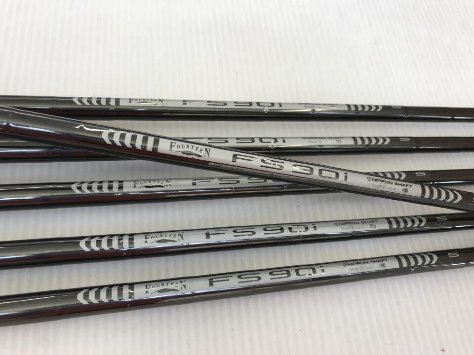 FOURTEEN TB-5 FORGED Iron Set 6pc (5-PW) FS-90i Black Edition Flex S (Pre-owned)