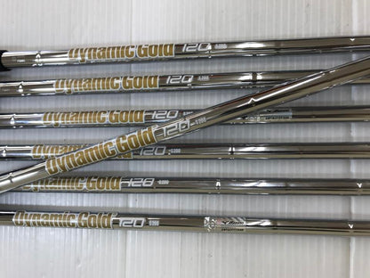 MIZUNO JPX 923 TOUR Iron Set 7pc (4-PW) Dynamic Gold 120 Flex S200 (Pre-owned)