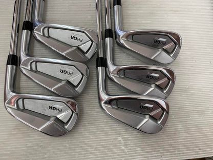 PRGR 02 2023 Iron Set 6pc (5-PW) Dynamic Gold95 (Reshafted) Flex S200 (Pre-owned)