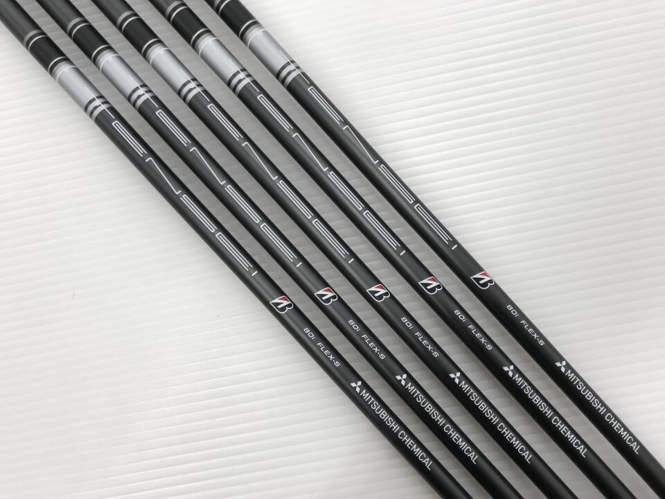 BRIDGESTONE GOLF 241CB Iron Set 5pc (6-PW) TENSEI BS BLACK 80i Flex S (Pre-owned)