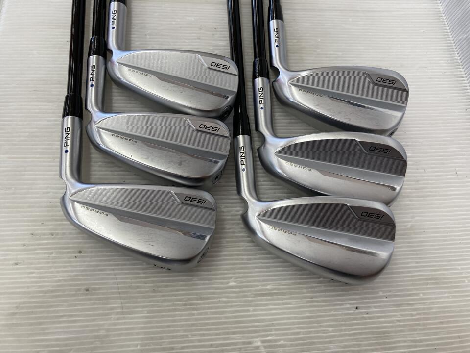 PING i530 Iron Set 6pc (6-AW) ALTA J CB BLACK Flex S (Pre-owned)